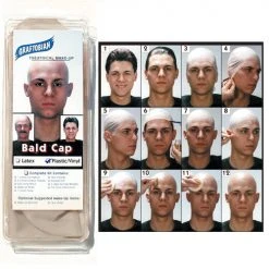 Graftobian Plastic/Vinyl Hybrid Bald Cap (99707)