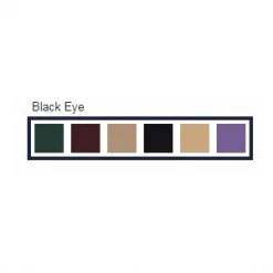 Kryolan Cream Color Circle Black Eye