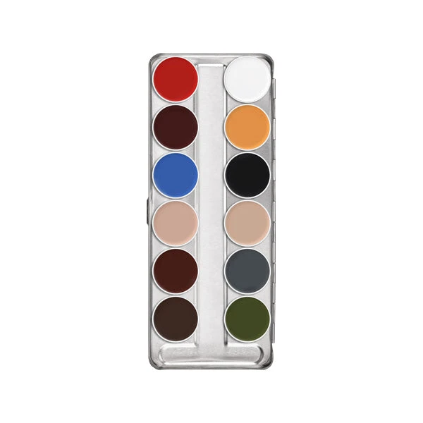 Kryolan Supracolor Palette 12 Colors 3 Kryolan Supracolor Palette 12 Colors