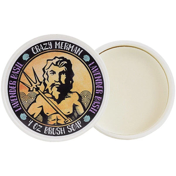 Kits & Tools Crazy Merman Brush Soap Lavender Basil 1 Kits & Tools Crazy Merman Brush Soap Lavender Basil