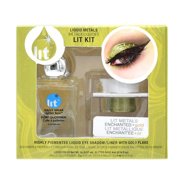 Lit Cosmetics Lit Kit (Lit Metals) 6 Lit Cosmetics Lit Kit (Lit Metals)