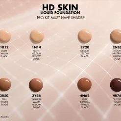 Make Up For Ever HD Skin Foundation 30ml New