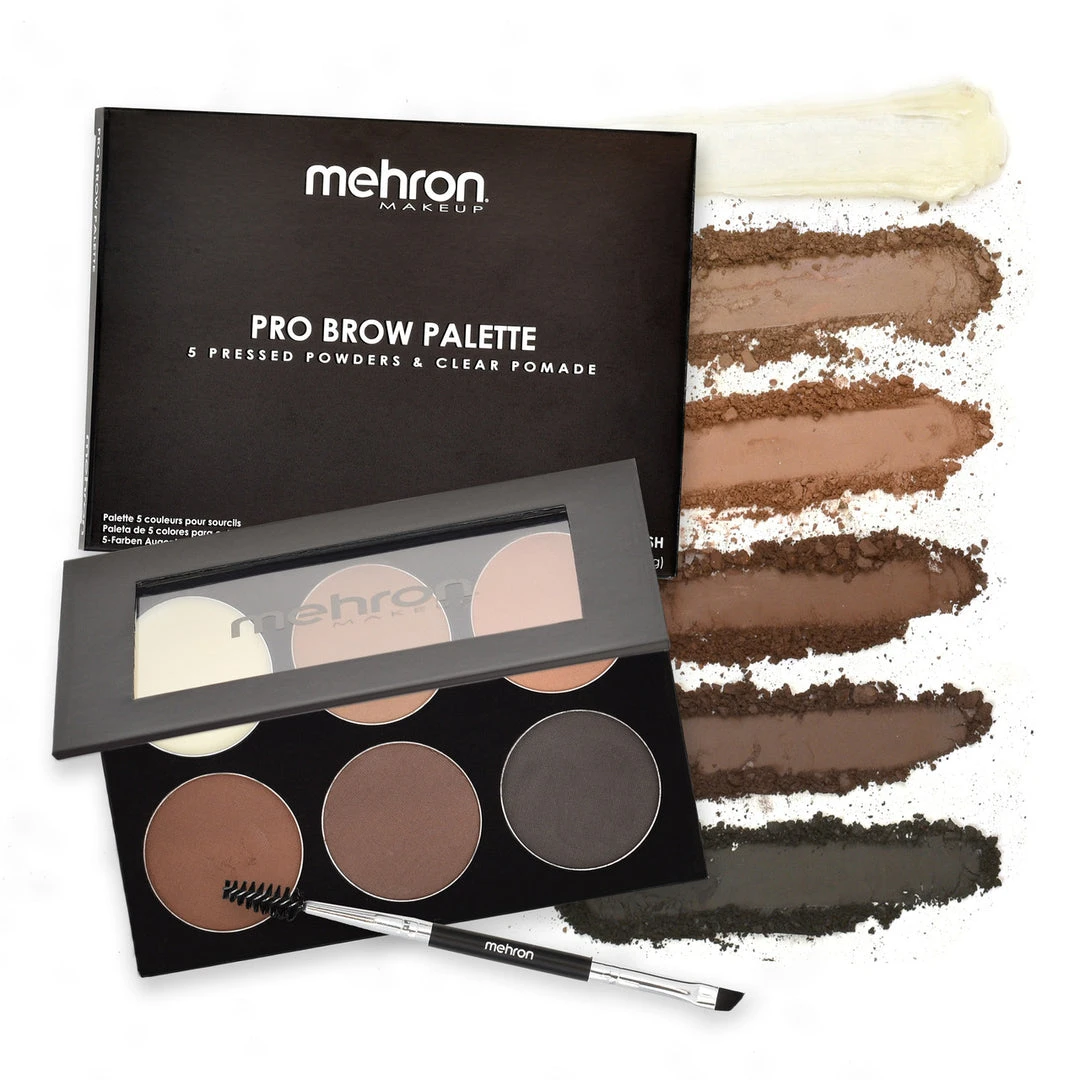Mehron Pro Brow Palette 1 Mehron Pro Brow Palette