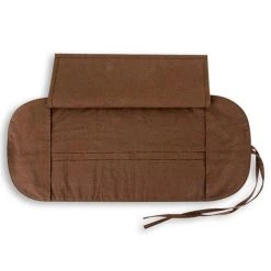 Bdellium Tools Kits & Tools Bdellium Pink Bambu Roll-up Pouch