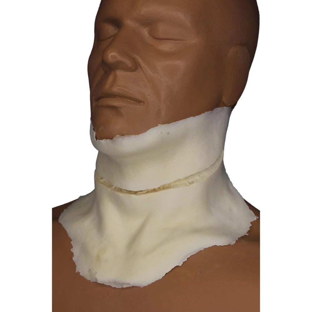 Rubber Wear Slit Throat Foam Latex Prosthetic (FRW-082) 2 Rubber Wear Slit Throat Foam Latex Prosthetic (FRW-082)
