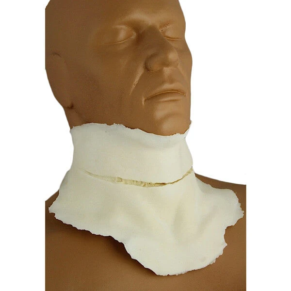 Rubber Wear Slit Throat Foam Latex Prosthetic (FRW-082) 1 Rubber Wear Slit Throat Foam Latex Prosthetic (FRW-082)